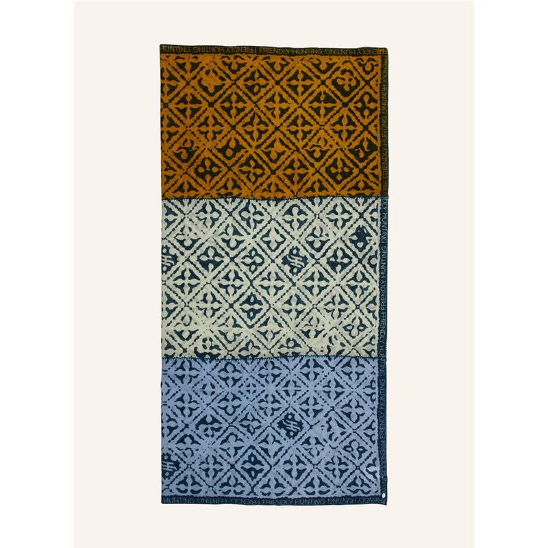 Friendly Hunting Cashmere-Schal Eyes Of Marakesh blau