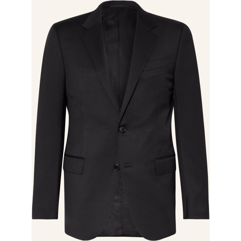 Zegna Anzugsakko Milano Slim Fit schwarz