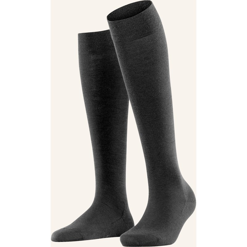 Falke Kniestrümpfe Softmerino Mit Merinowolle schwarz