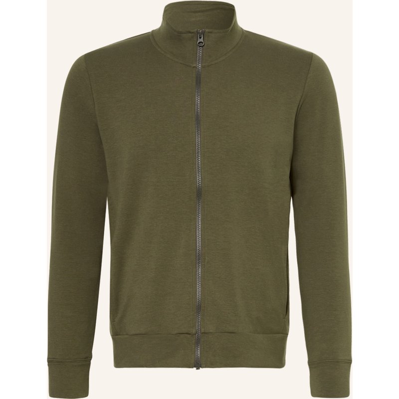 Mey Lounge-Sweatjacke Serie Enjoy Colour gruen