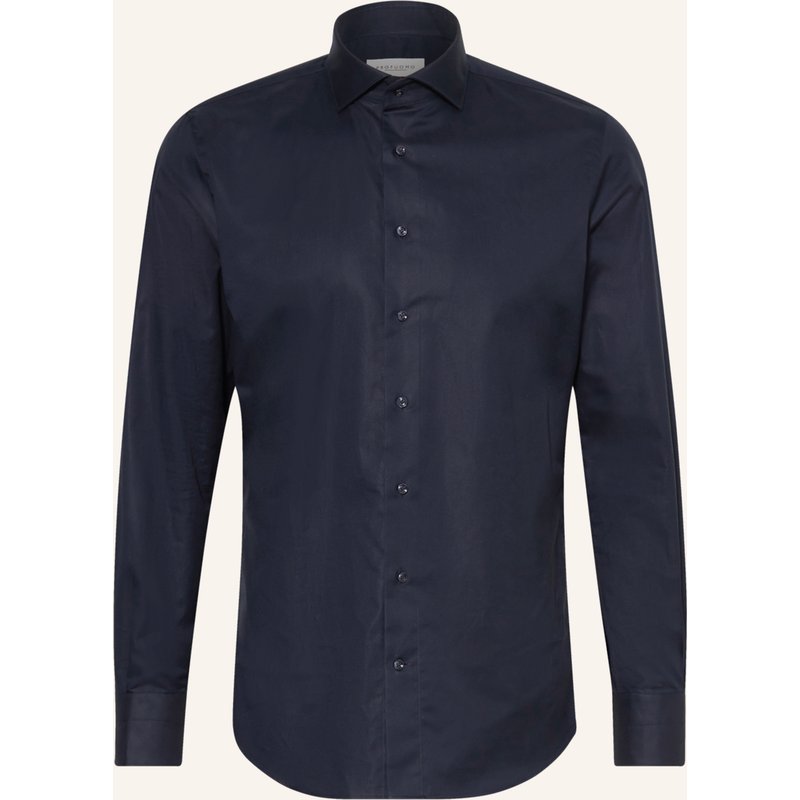 Profuomo Hemd Slim Fit blau