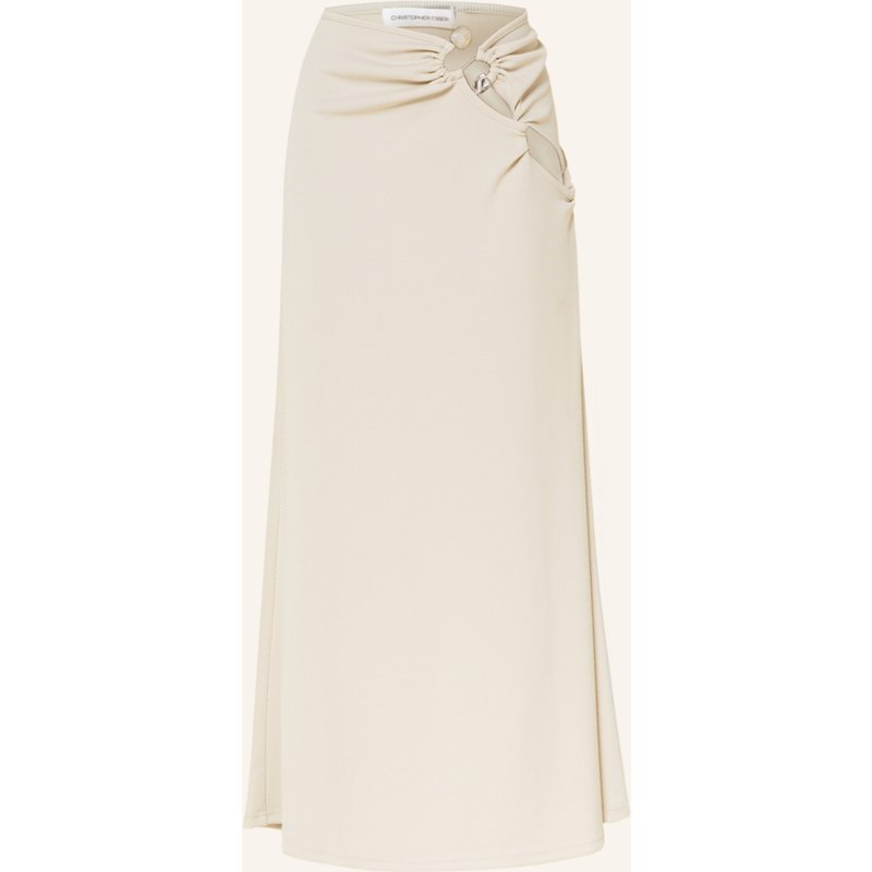 Christopher Esber Rock Chasm Cay Mit Cut-Outs weiss