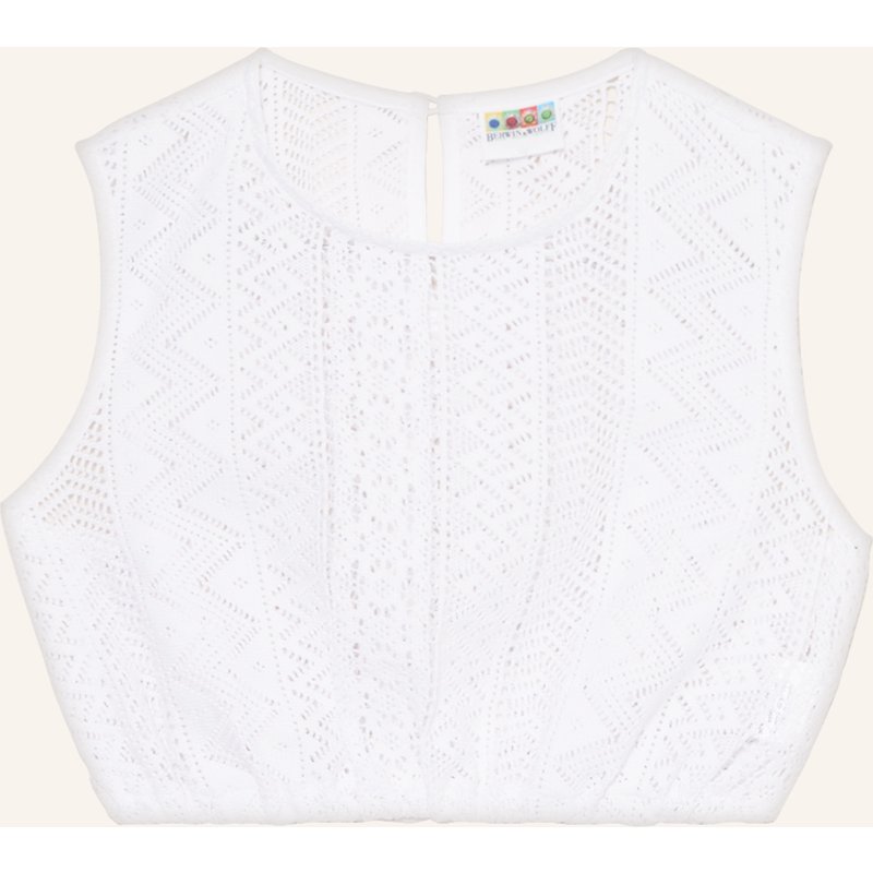 Berwin & Wolff Dirndlbluse Aus Spitze weiss