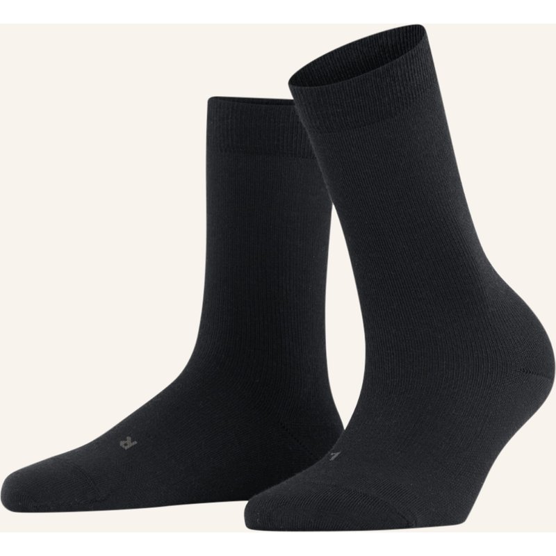 Falke Socken Stabilizing Wool Everyday Mit Merinowolle schwarz