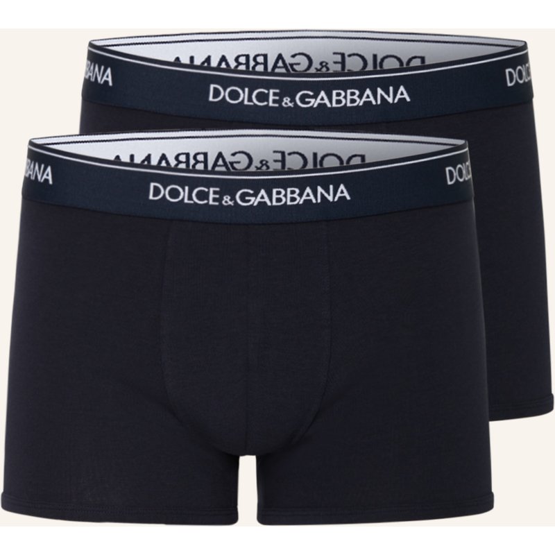 Dolce & Gabbana 2er-Pack Boxershorts blau