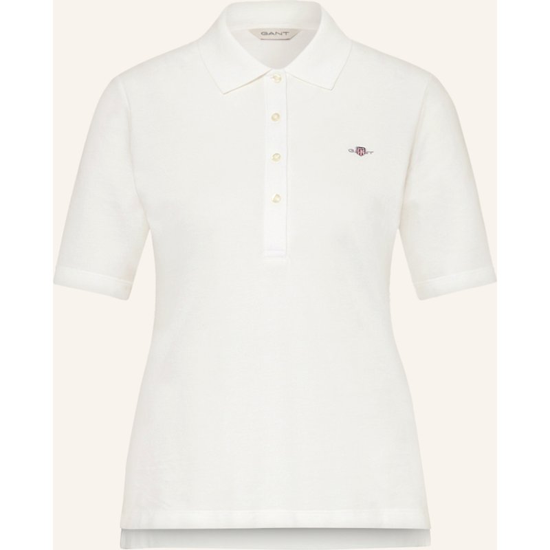 Gant Piqué-Poloshirt weiss