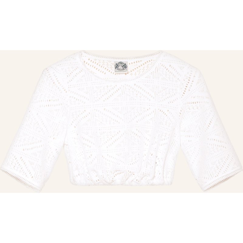 Hammerschmid Dirndlbluse Bettina Aus Spitze weiss