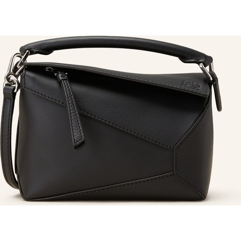 Loewe Handtasche Puzzle Edge Mini schwarz
