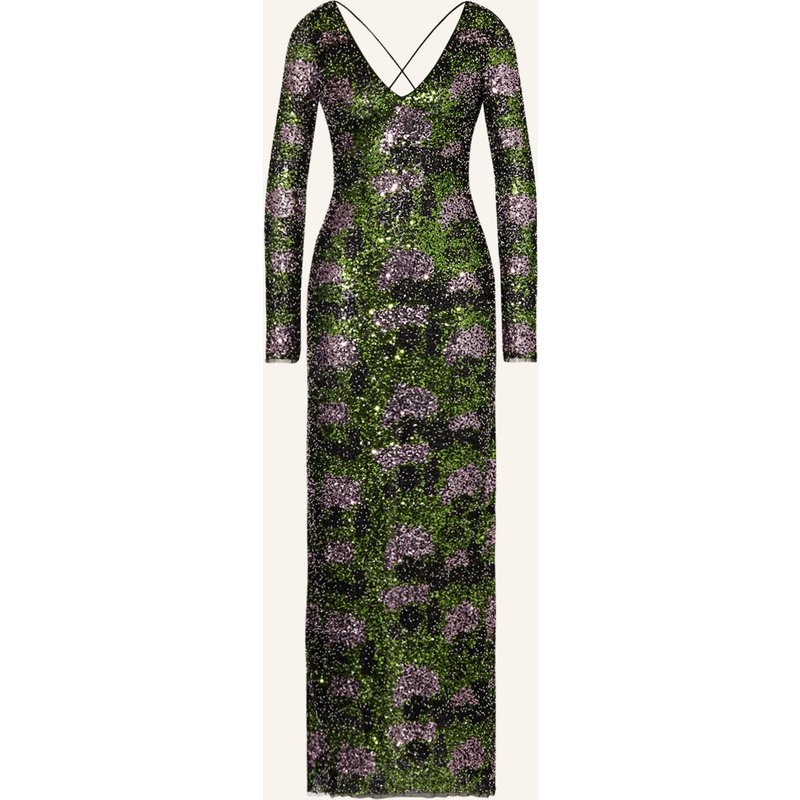 Stine Goya Kleid Aille Mit Pailletten gruen