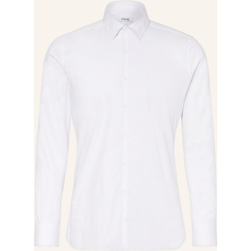 Paul Hemd Slim Fit weiss