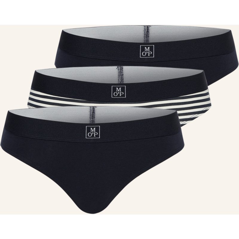 Marc O'polo 3er-Pack Slips blau
