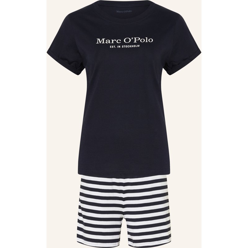 Marc O'polo Shorty-Schlafanzug weiss