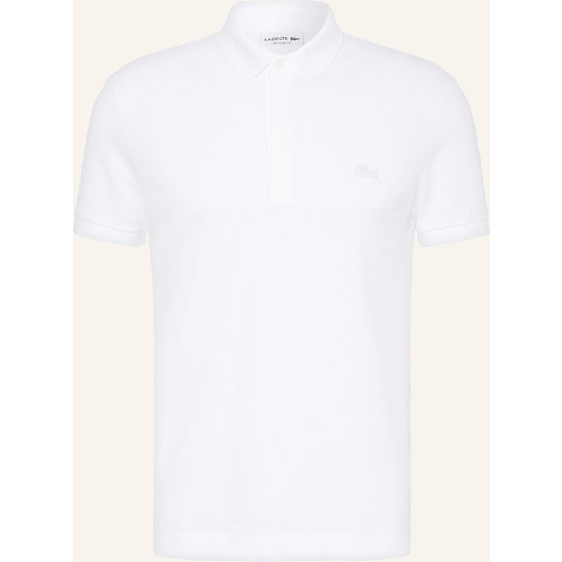 Lacoste Piqué-Poloshirt weiss