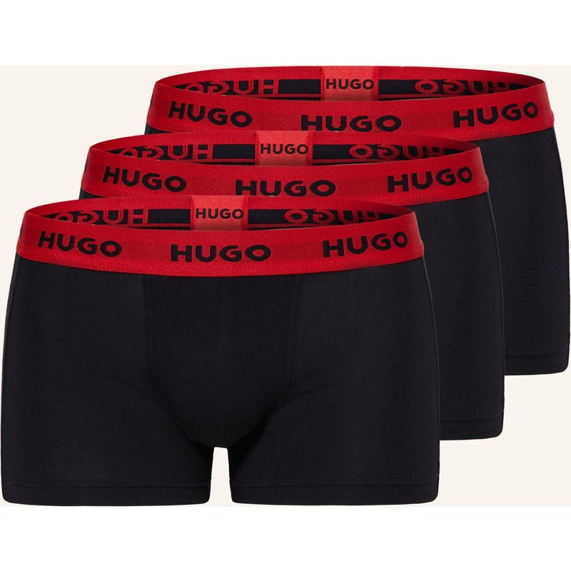 Hugo 3er-Pack Boxershorts schwarz