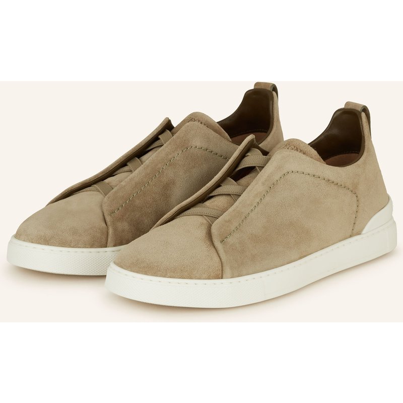 Zegna Slip-On-Sneaker Triple Stitch™ gruen