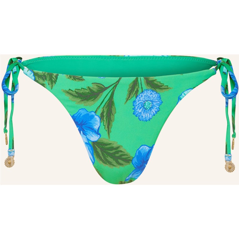 Seafolly Triangel-Bikini-Hose Garden Party gruen