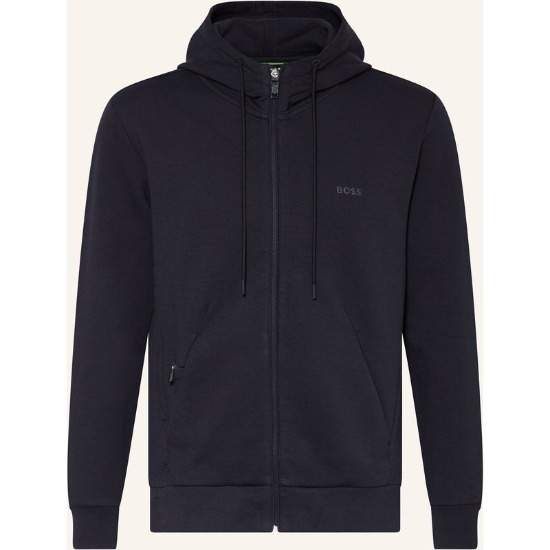 Boss Sweatjacke Saggy blau