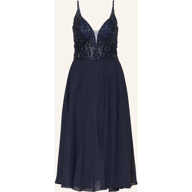 Hey Kyla Cocktailkleid Mit Pailetten Und Schmucksteinen blau