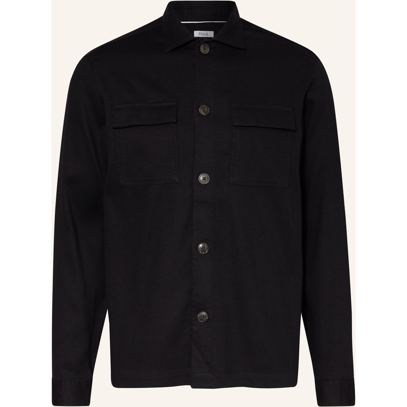 Paul Hemd Comfort Fit schwarz