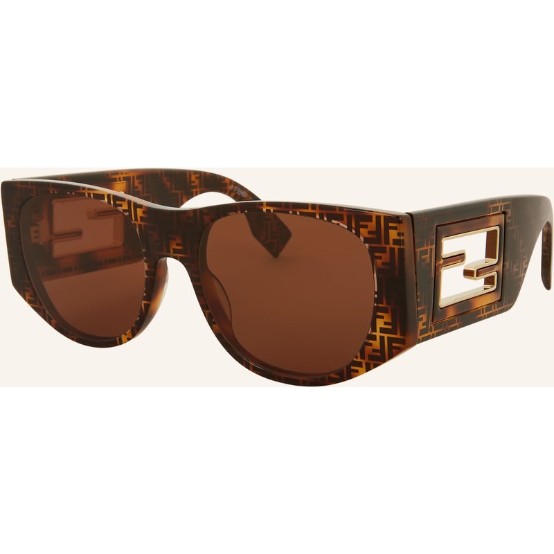 Fendi Sonnenbrille fn000725 Baguette braun