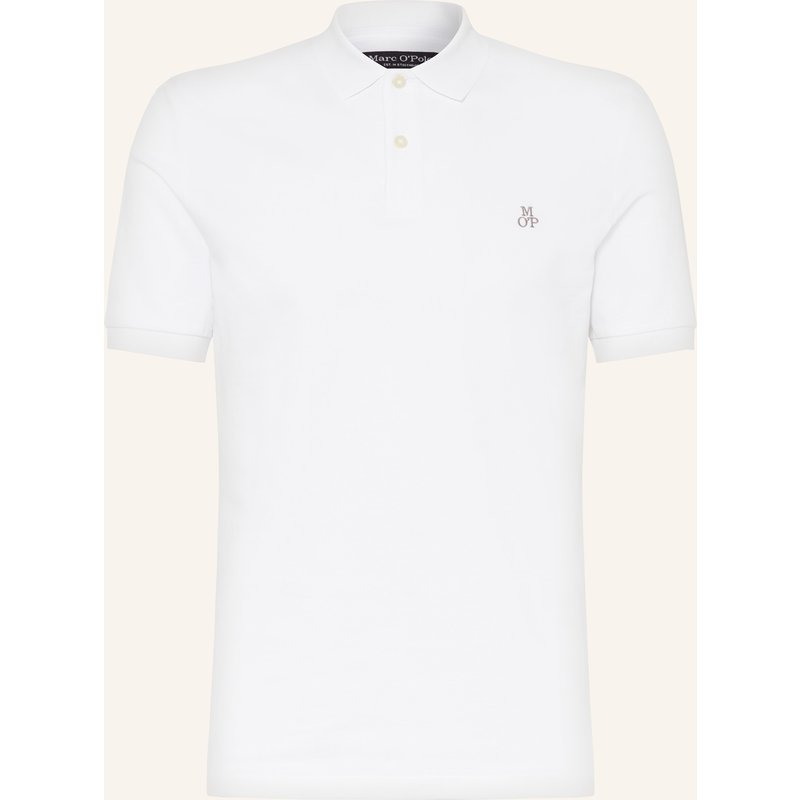 Marc O'polo Piqué-Poloshirt Regular Fit weiss