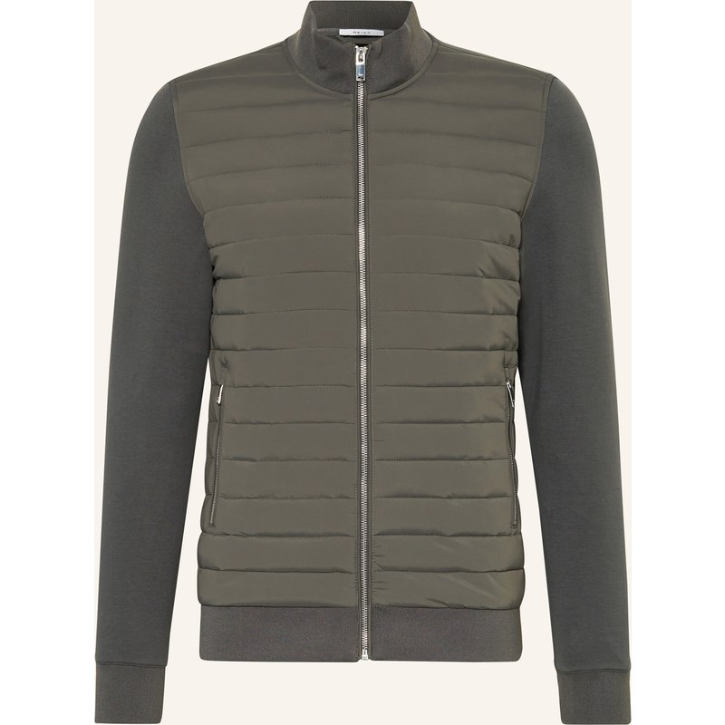 Reiss Steppjacke Freddie Im Materialmix gruen