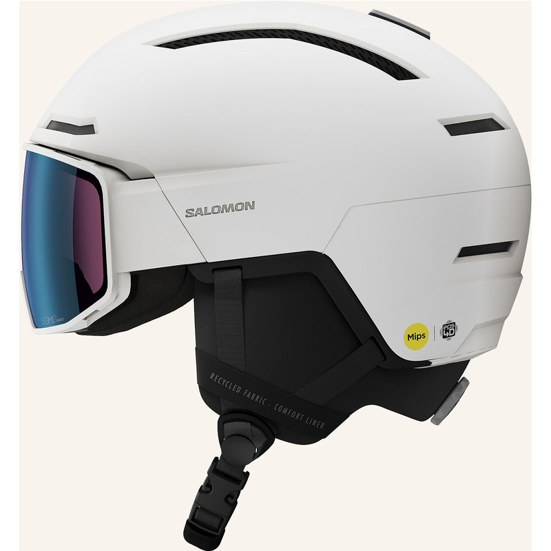 Salomon Skihelm Driver Pro Mips weiss