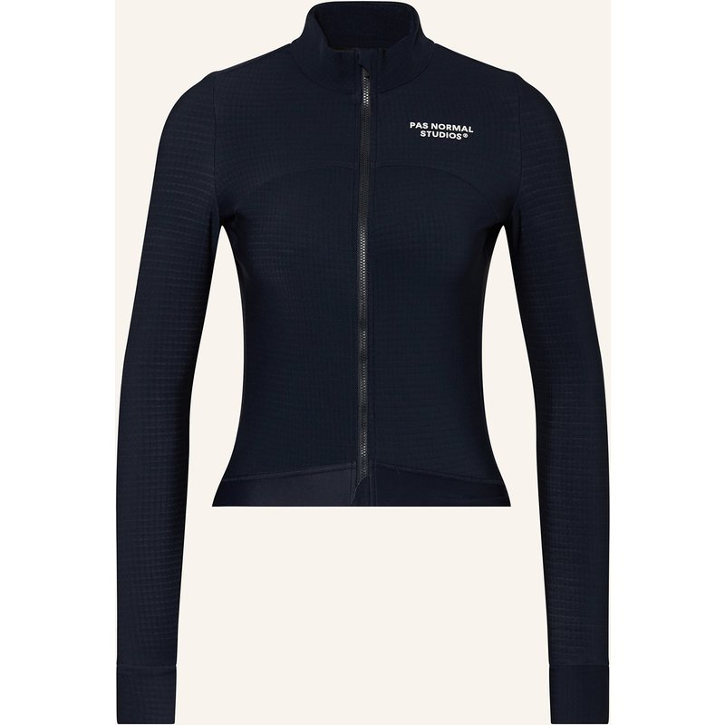 Pas Normal Studios Radtrikot Essential Long Sleeve Jersey blau
