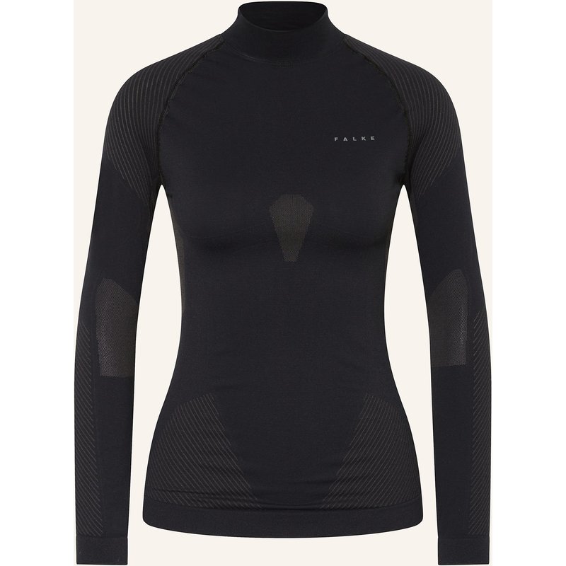 Falke Funktionswäsche-Shirt Warm schwarz