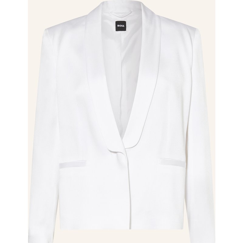 Boss Satinblazer janka3 weiss