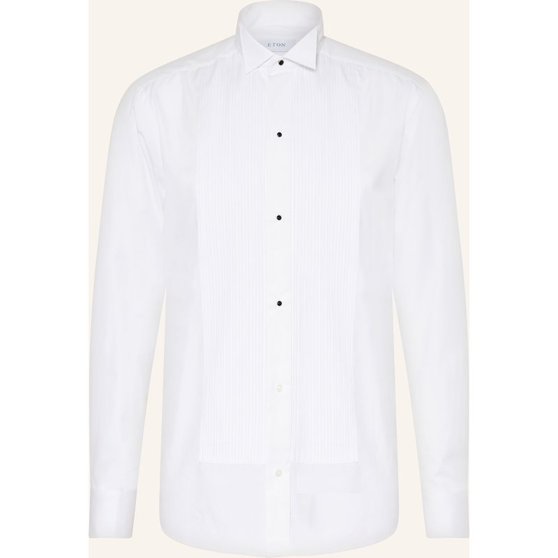 Eton Smoking-Hemd Slim Fit weiss