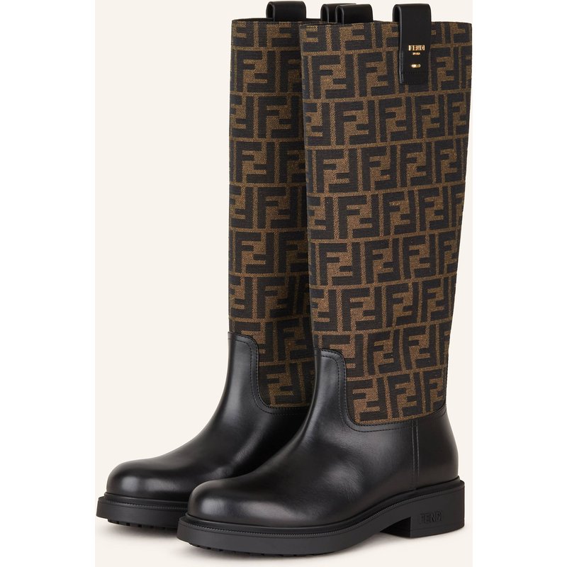 Fendi Stiefel schwarz