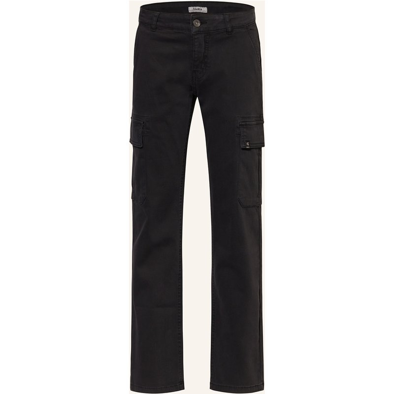Garcia Cargohose Relaxed Fit schwarz