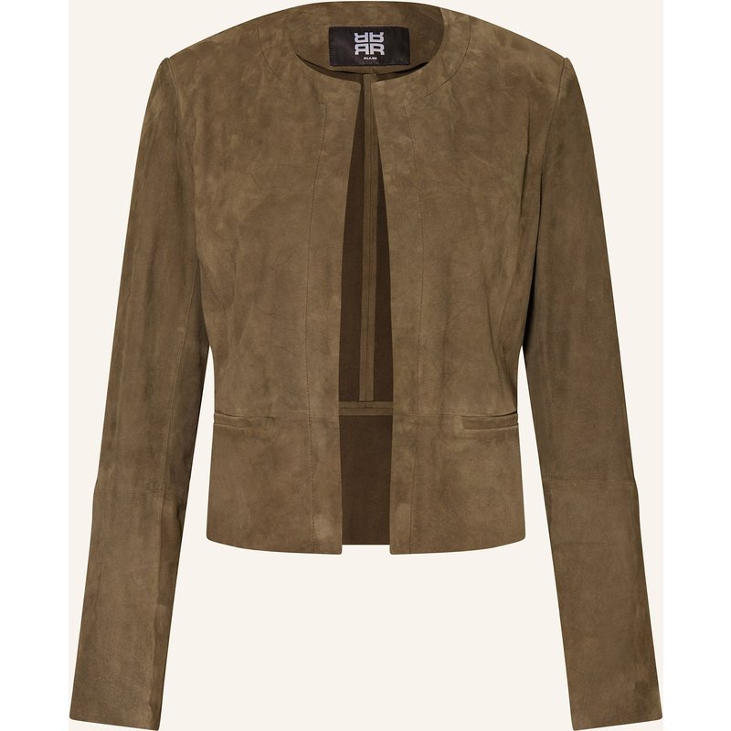 Riani Lederjacke gruen