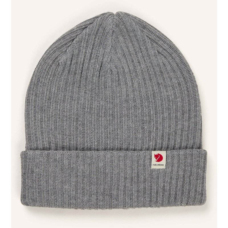 Fjällräven Mütze Rib grau