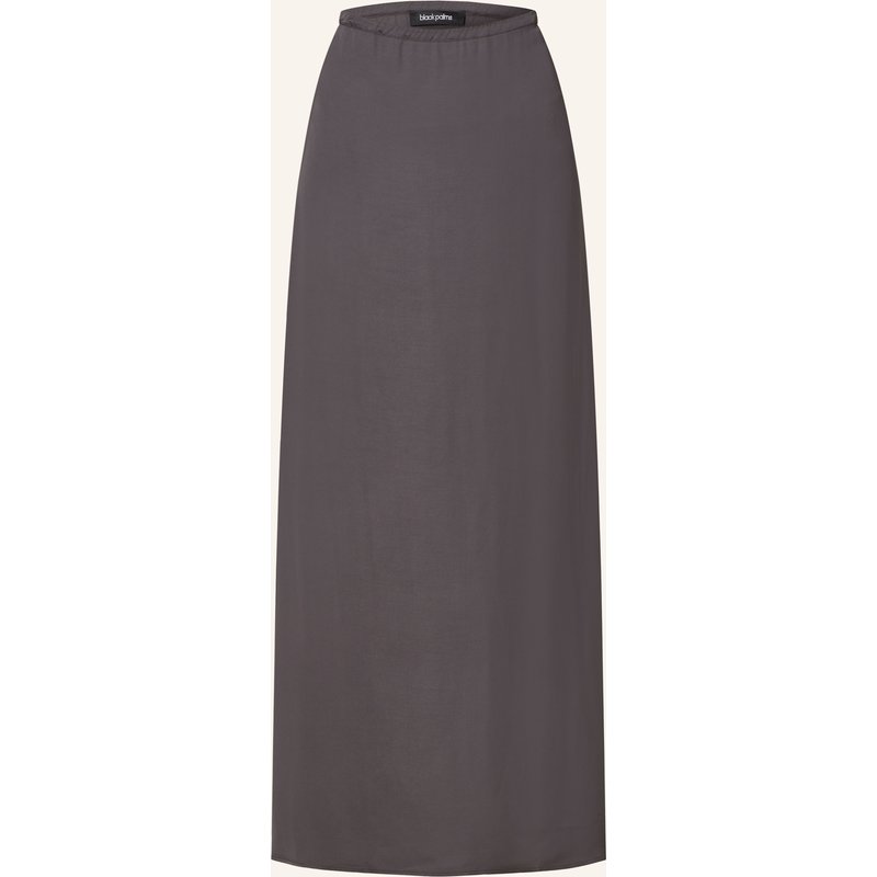Black Palms Satinrock Aurora grau