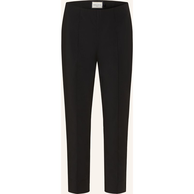 Seductive 7/8-Hose Capri schwarz