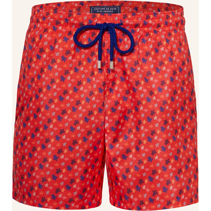 Vilebrequin Badeshorts Mahina rot