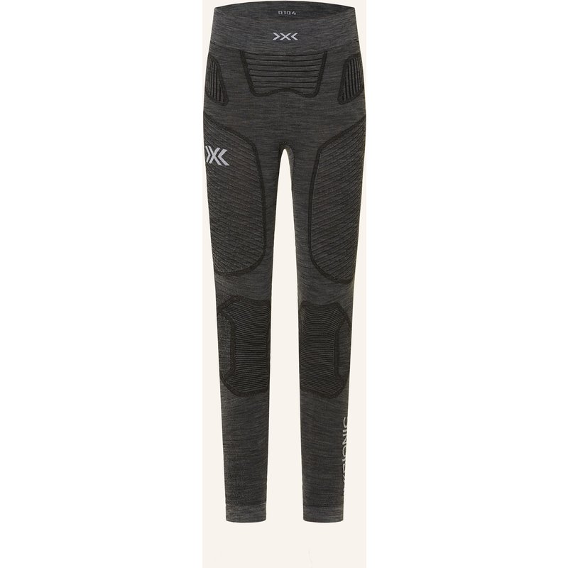 X-Bionic Funktionswäsche-Hose Symbio Merino Aus Merinowolle grau