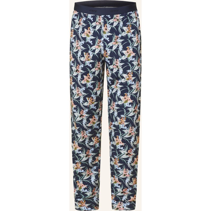 Mey Schlafhose Serie Tropical Bliss blau