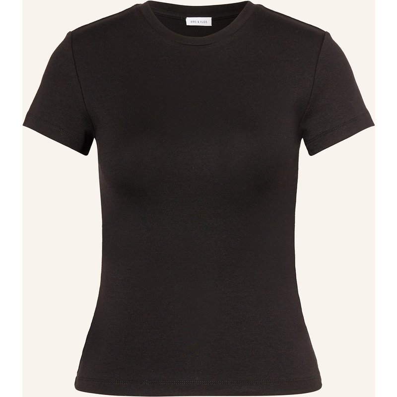 Mrs & Hugs T-Shirt schwarz