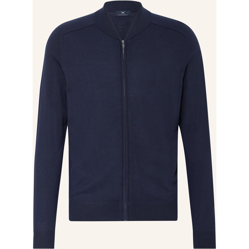 Strokesman's Strickjacke blau