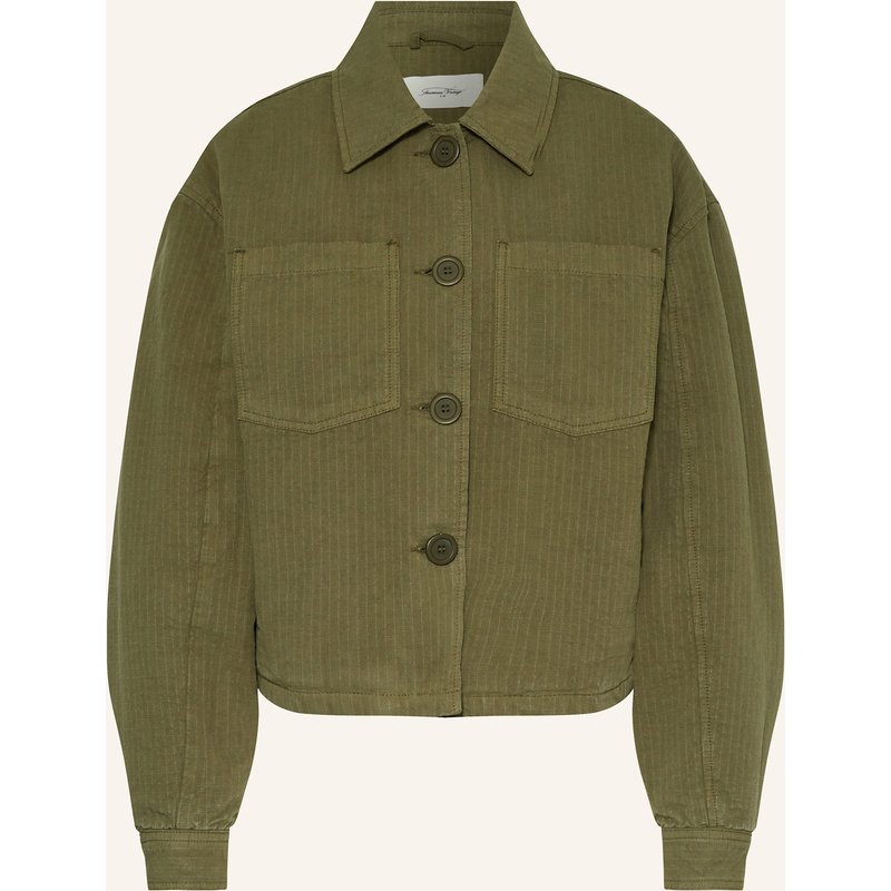 American Vintage Kastenjacke gruen