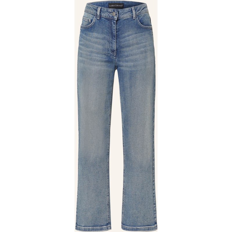 Luisa Cerano Straight Jeans weiss