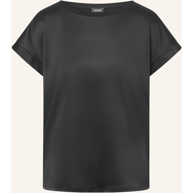 Joop! Blusenshirt Taila Im Materialmix schwarz