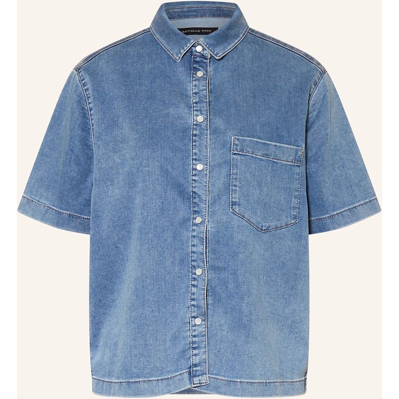 Raffaello Rossi Jeansbluse Giuliette blau