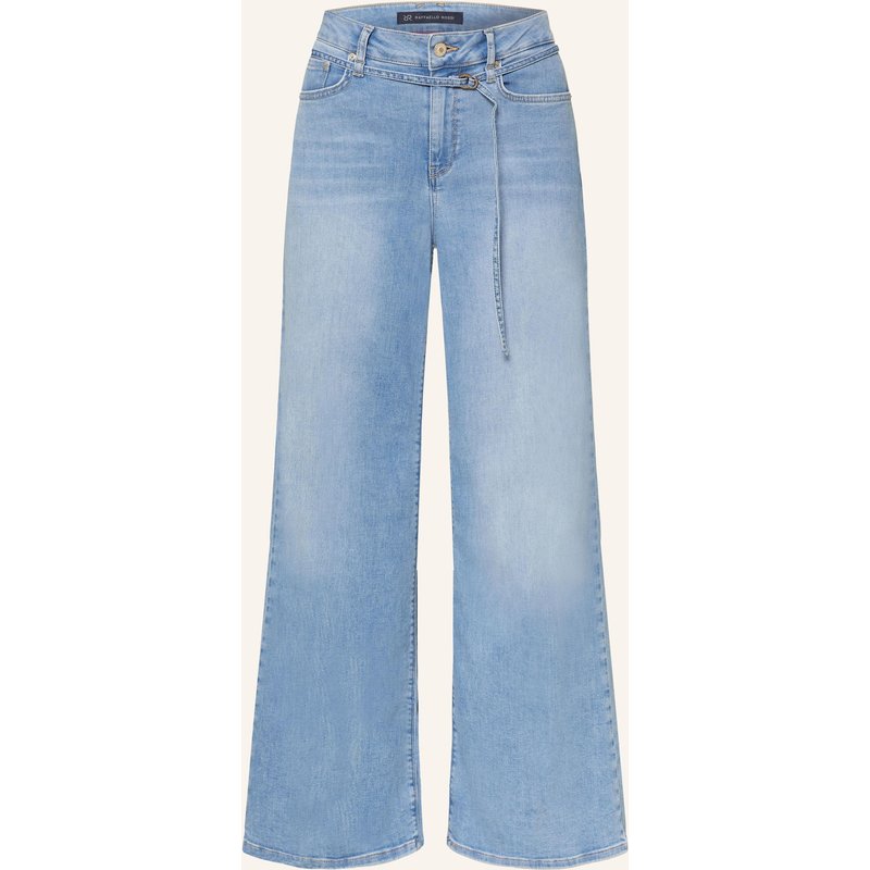 Raffaello Rossi Flared Jeans Sventy B blau