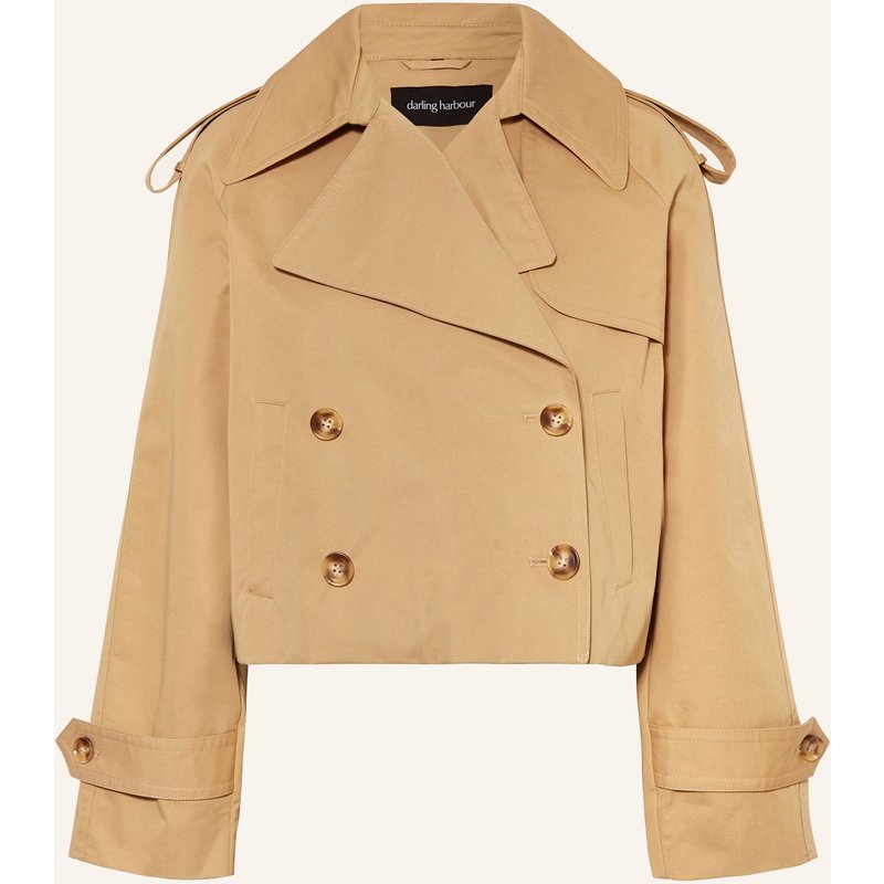 Darling Harbour Trench-Jacke braun