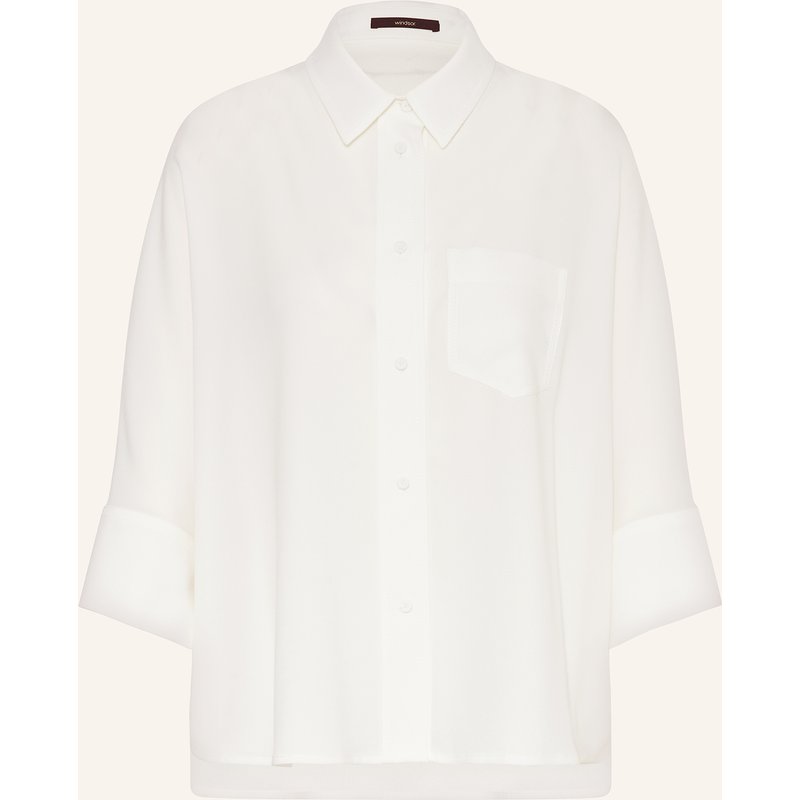 Windsor. Hemdbluse Mit 3/4-Arm weiss