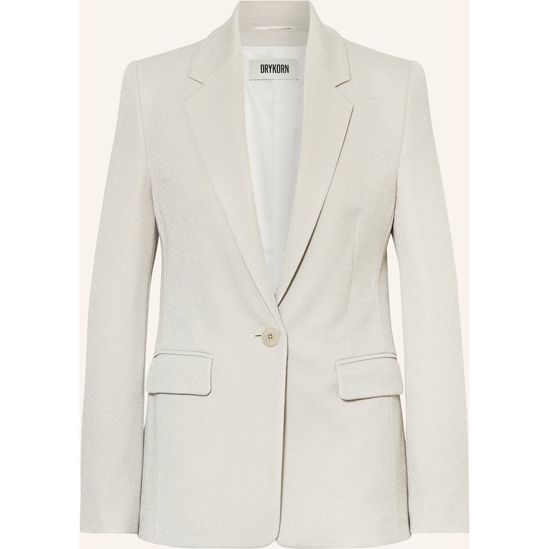 Drykorn Jerseyblazer Atlin Mit Glitzergarn weiss